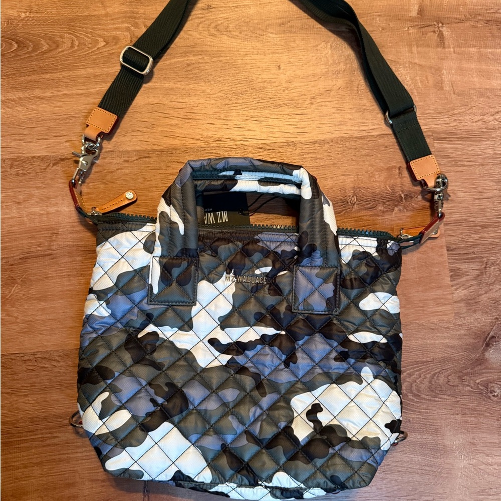 MZ Wallace Small Ocean Camo Sutton Bag